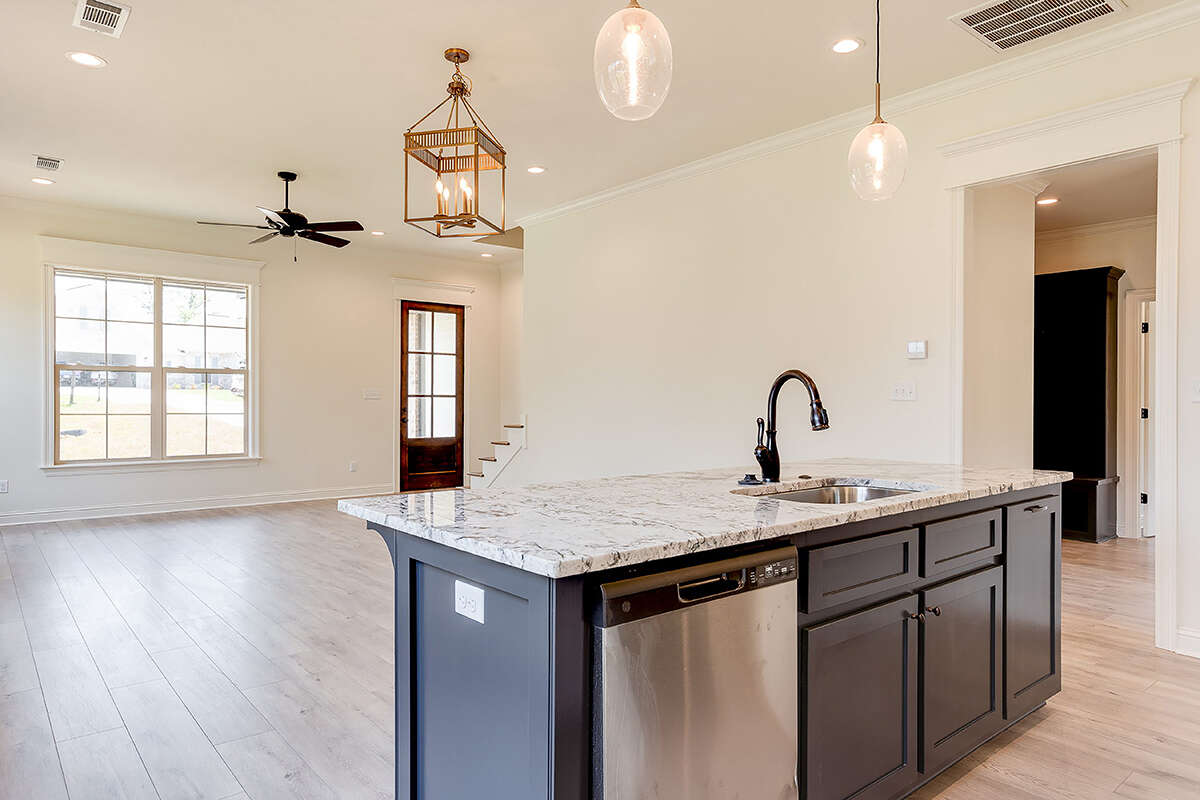 Image of the interior kitchen/living room space for The Artisan