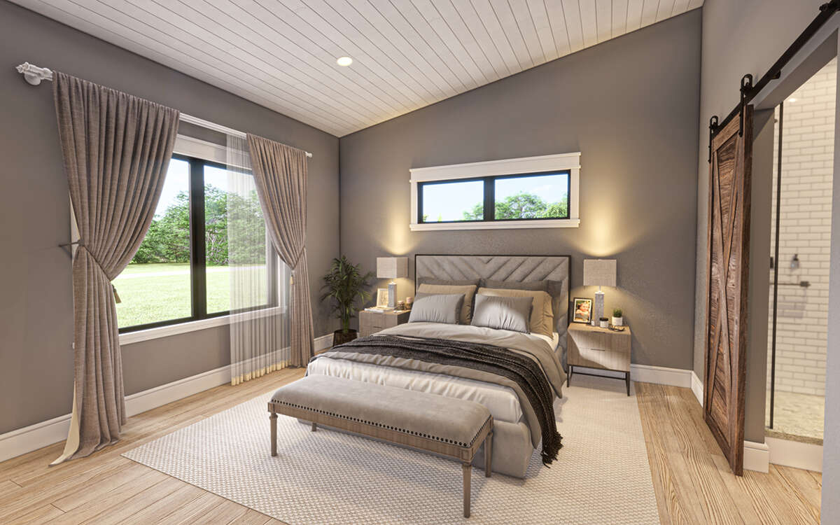 Image of The Waterside interior bedroom.